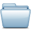 Blank Blue Icon 64x64 png